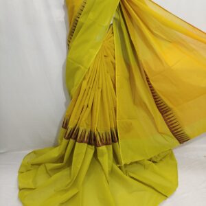 Mangalagiri Cotton Plain Sarees
