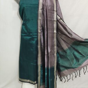 Mangalagiri Pattu Buta Dress Material Set (Unstiched)