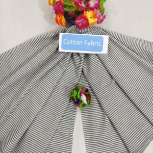 Mangalagiri Cotton Stripe Fabric (Unstiched)