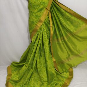 Mangalagiri Pattu Digital Print Saree