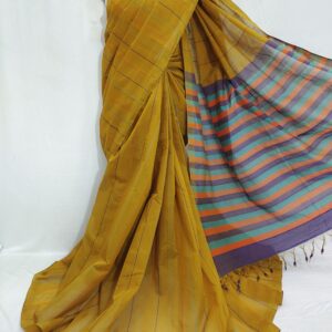 Mangalagiri Pure Handloom Cotton Stripe Sarees