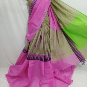 Mangalagiri Cotton Plain Sarees