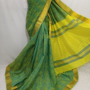 Mangalagiri Pattu Digital Print Saree