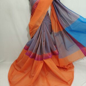 Mangalagiri Cotton Plain Sarees