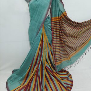 Mangalagiri Pure Handloom Cotton Langavoni Design Saree