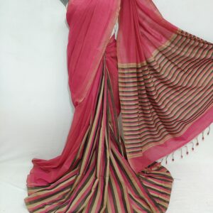Mangalagiri Pure Handloom Cotton Langavoni Design Saree