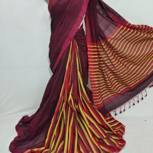 Mangalagiri Pure Handloom Cotton Langavoni Design Saree