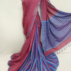 Mangalagiri Pure Handloom Cotton Langavoni Design Saree