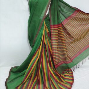 Mangalagiri Pure Handloom Cotton Langavoni Design Saree