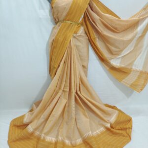 Mangalagiri Pure Cotton Temple Border Sarees