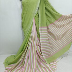 Mangalagiri Pure Handloom Cotton Langavoni Design Saree