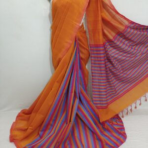 Mangalagiri Pure Handloom Cotton Langavoni Design Saree